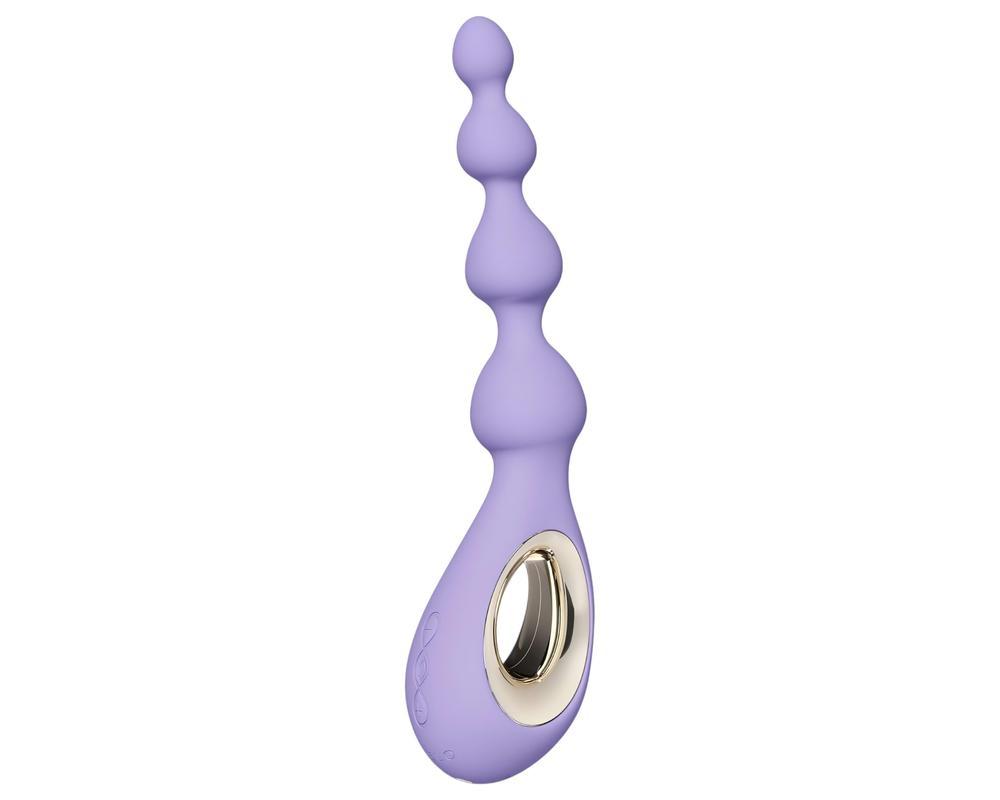 LELO Soraya Beads - akkus, vízálló anál vibrátor (lila)