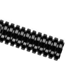 Lépésálló, flexibilis PVC gégecső (25 mm) fekete - 75 m