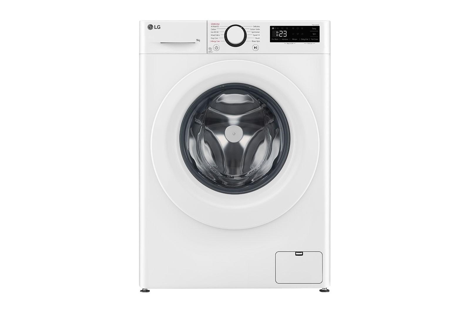 LG F2WR509SWW Gőzmosógép 9 kg, 1200/perc, , AI DD™ technológia, Keskeny 