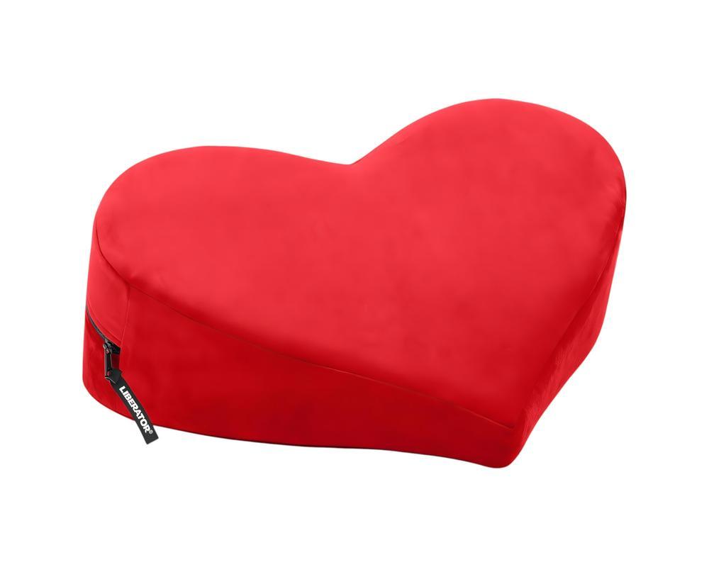 Liberator Heart Wedge - szív alakú szexpárna (piros)