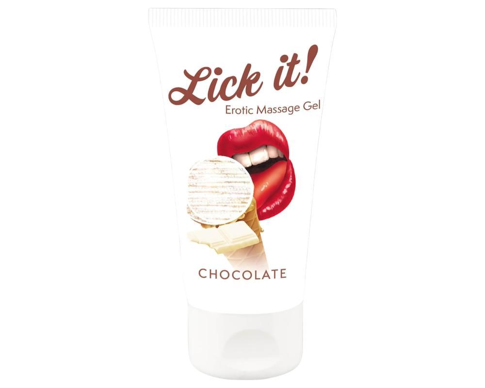 Lick it! - 2in1 ehető síkosító - fehércsoki (50ml)