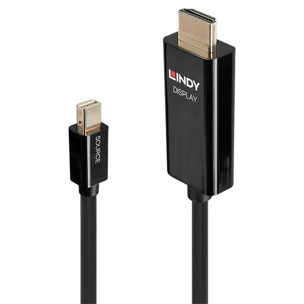 LINDY Adapter Active Mini DisplayPort - HDMI, 2m