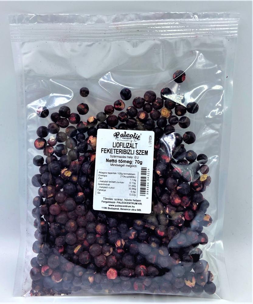 Liofilizált feketeribizli szem 70g Paleolit