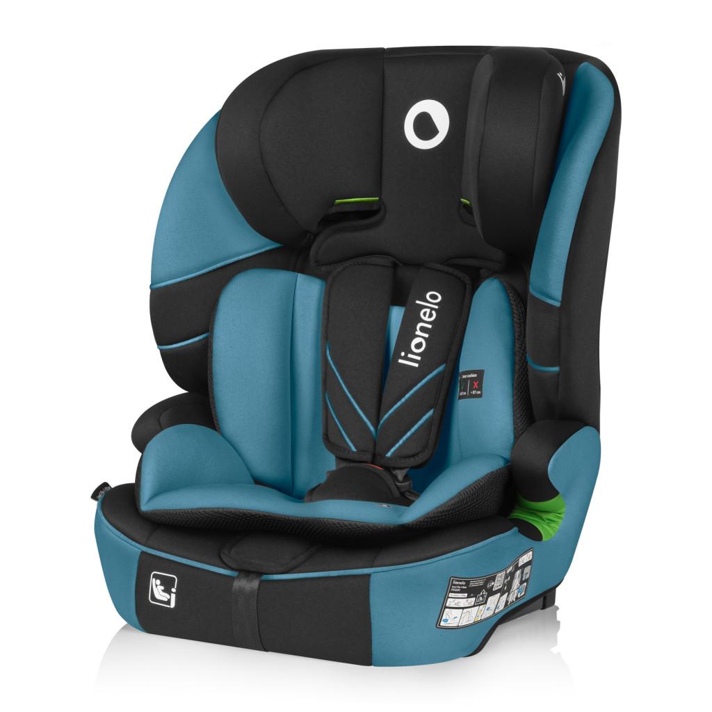 Lionelo Levi FIX I-Size gyerekülés (76-150 cm) - Blue Cobalt