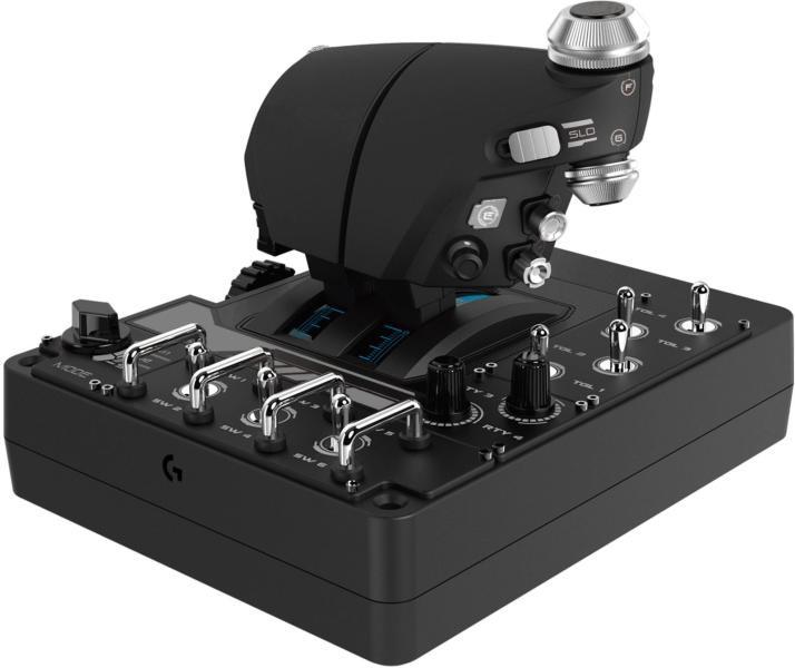 LOGITECH X56 H.O.T.A.S. RGB GÁZKAR-BOTKORMÁNY (945-000059)