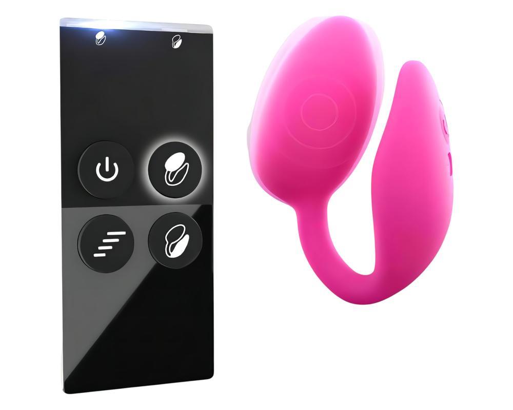 Love to Love Wonderlove - 2in1 csikló vibrátor (pink)