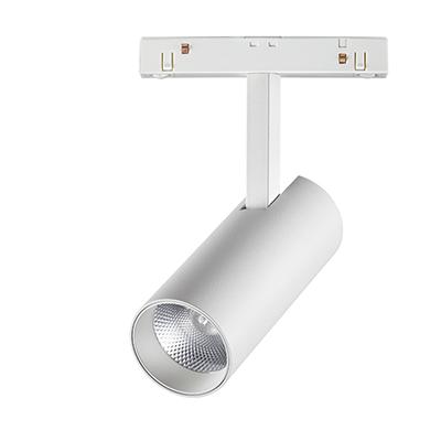 Lumines Genesis mágneses sínes LED spot lámpa, 12.5 cm, fehér - 12W (24°) természetes fehér, 48 Volt