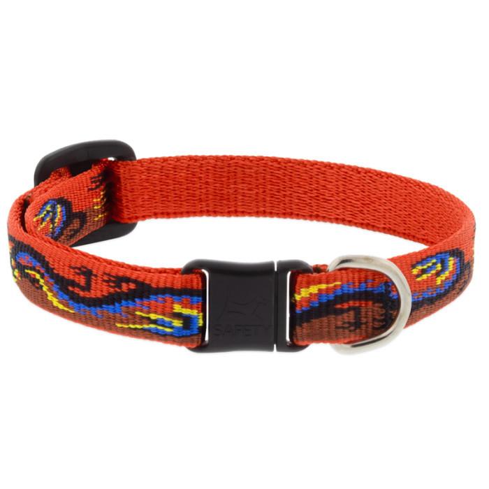Lupine macska nyakörv (Lucky Dragon 1,25 cm széles CAT 21-30 cm )