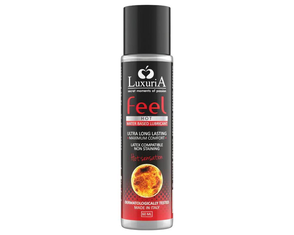 LuxuriA Feel Hot - melegítő hatású síkosító (60ml)