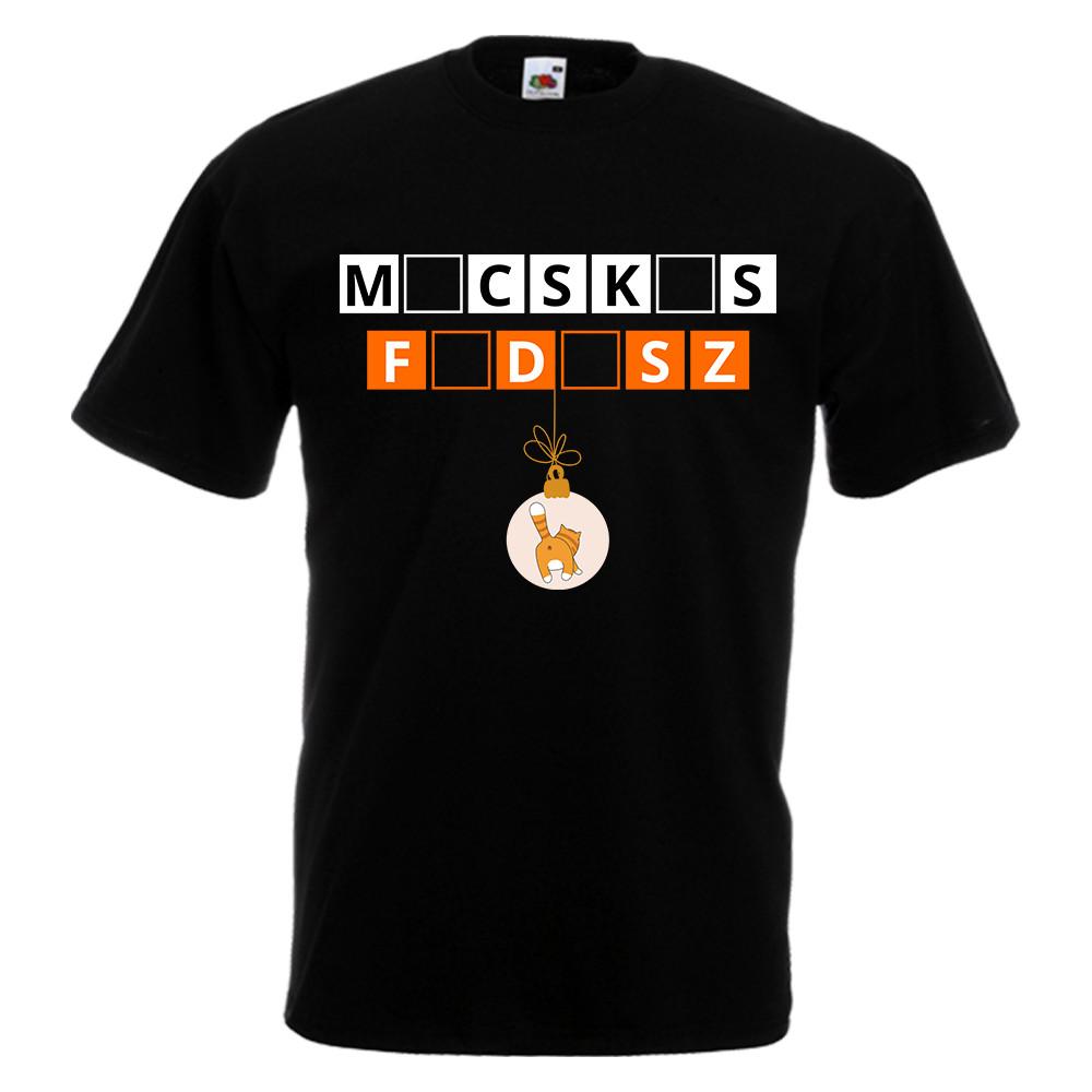 Macskás fadísz - Férfi Póló