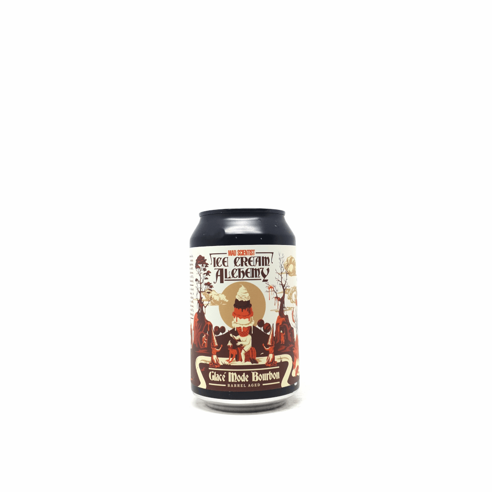 Mad Scientist Ice Cream Alchemy Glacé Mode Bourbon 0,33L