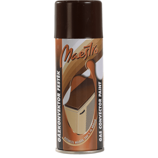 MAESTRO GÁZKONVEKTOR FESTÉK BARNA 400ML AEROSZOL