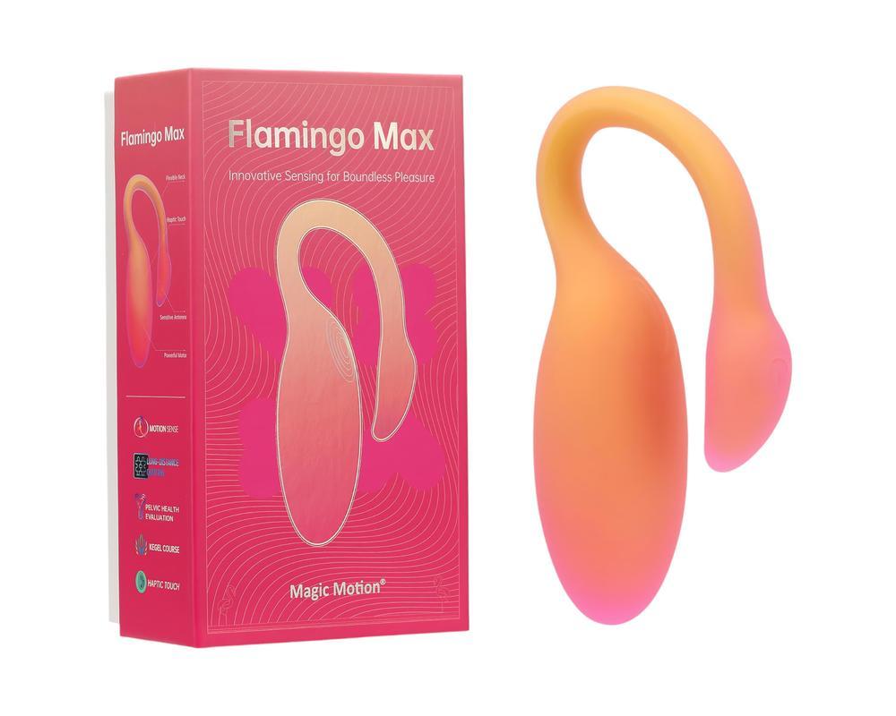 Magic Motion Flamingo Max - okos vibrációs tojás (narancs)