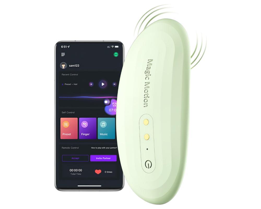 Magic Motion Nyx - okos bugyi vibrátor (zöld)