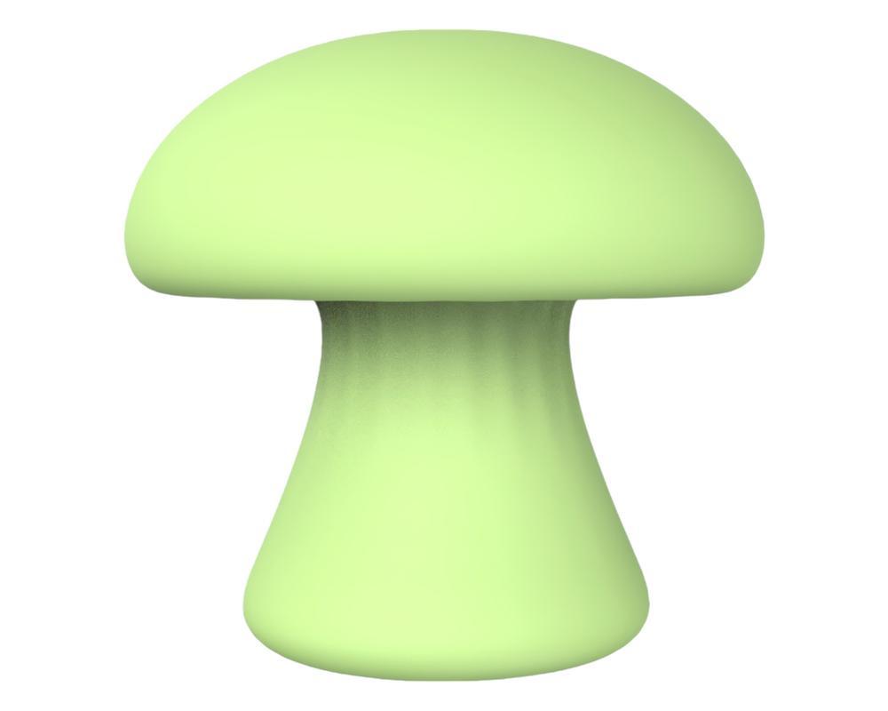Magic Mushroom - akkus arc masszírozó (zöld)