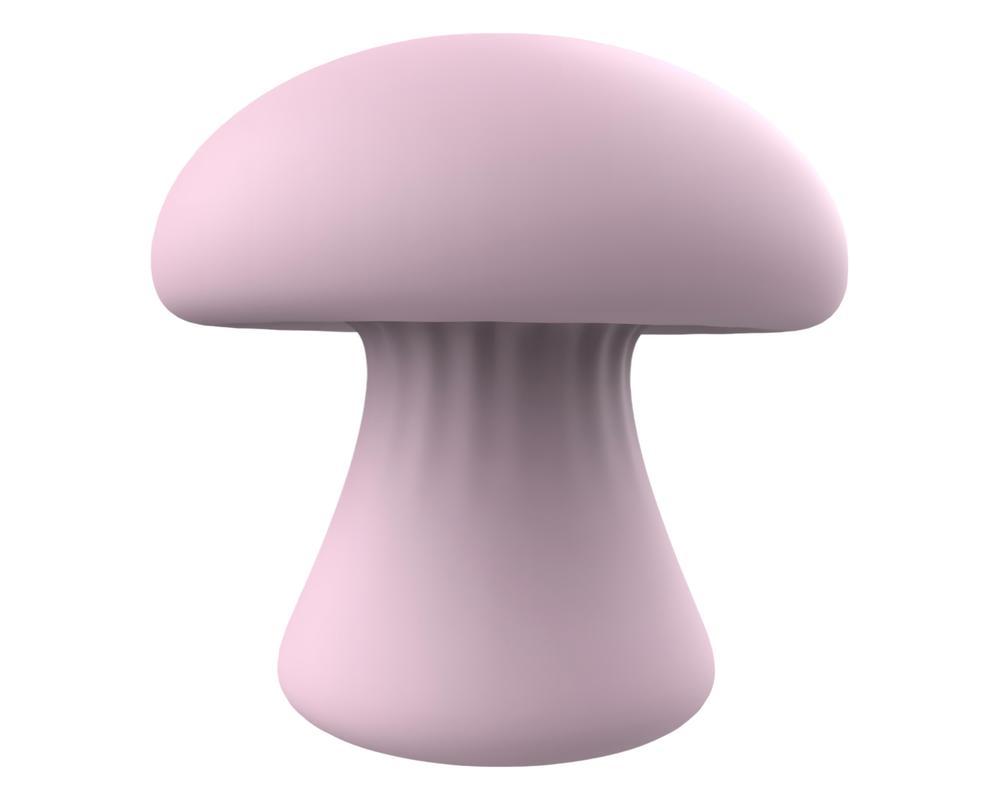 Magic Mushroom - akkus arcmasszírozó (pink)