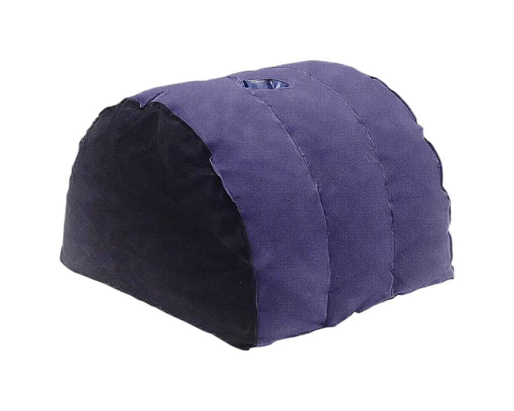 Magic Pillow - Felfújható szexpárna - dildótartóval (lila)