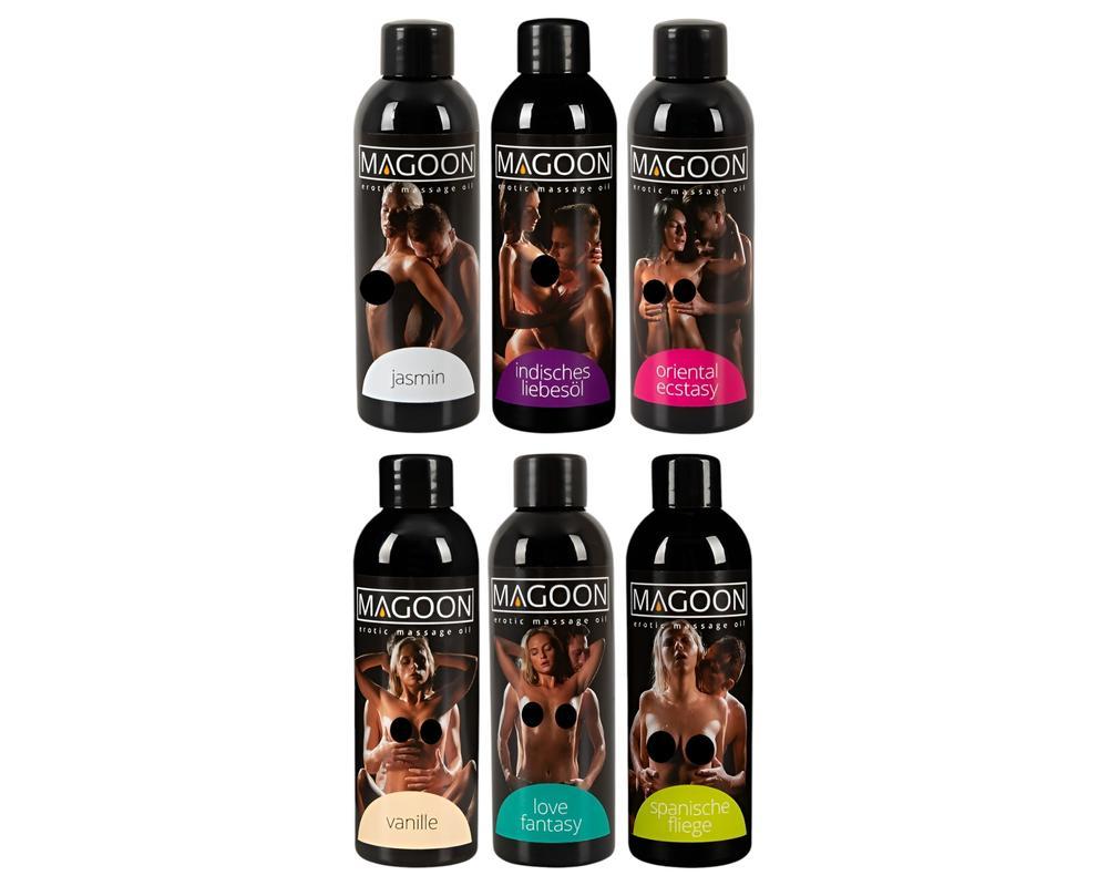 Magoon masszázsolajok szettben (6db*100ml)