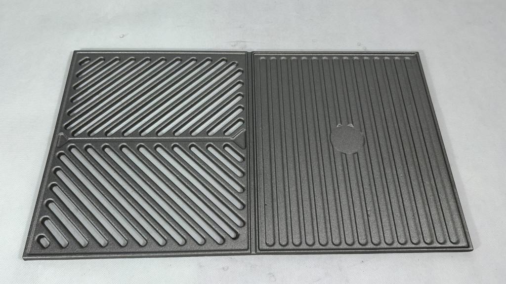 Magyar Prémium Öntöttvas, 60 x 35cm-es kombinált grill lap