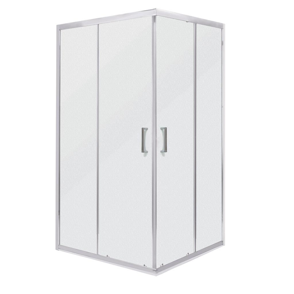 Malibu SQ 100x90 szögletes zuhanykabin zuhanytálca nélkül
