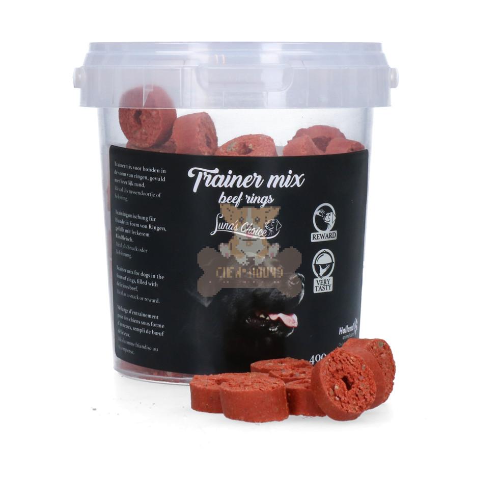 Marhahús karika jutalomfalat kutyáknak kiképzésre,nevelésre,edzésre, 400G