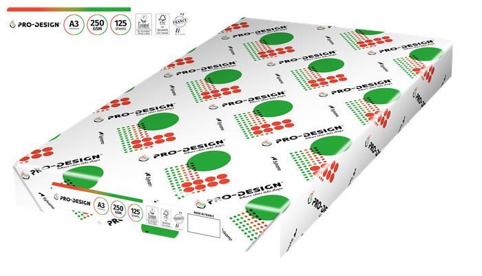 Másolópapír, digitális, A3, 250 g, PRO-DESIGN