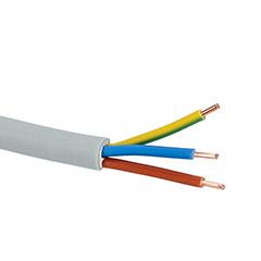 MBCU vezeték NYM-J (3x1.5 mm2) kör keresztmetszetű, szürke - 50 méter