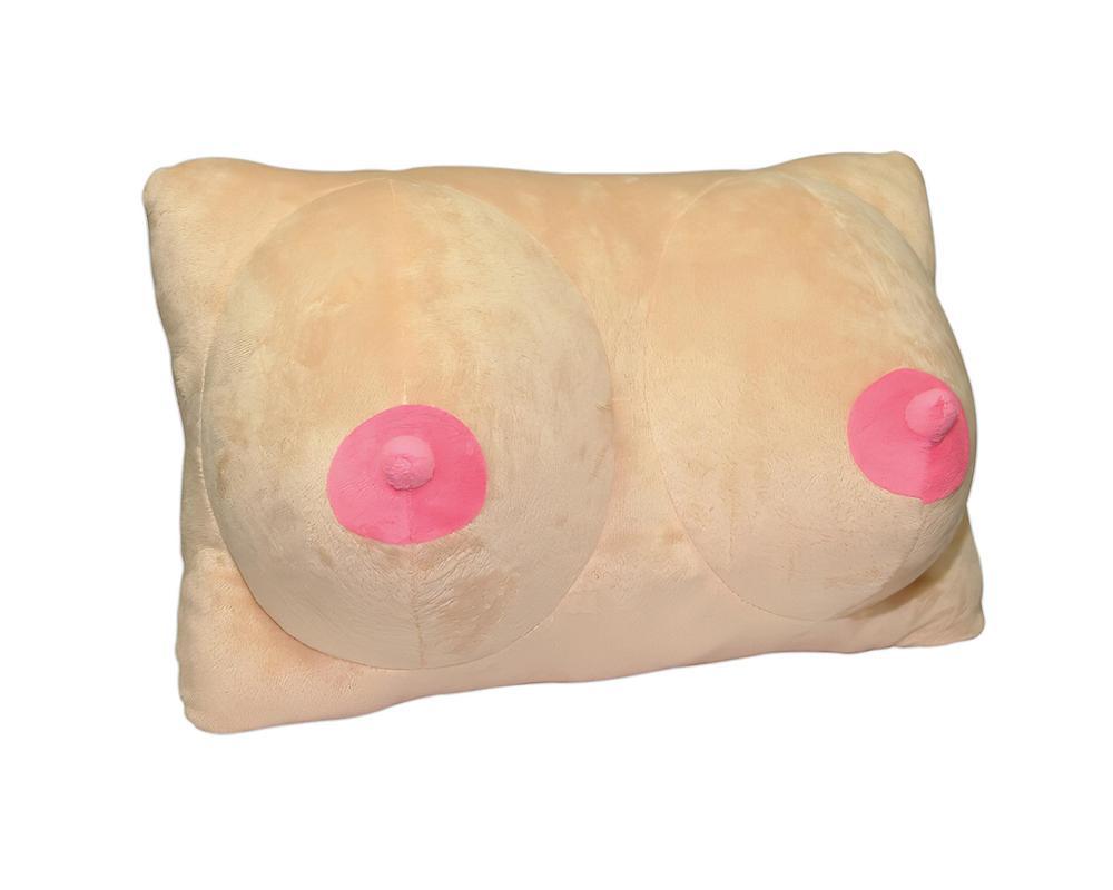 Mellformájú plüsspárna
