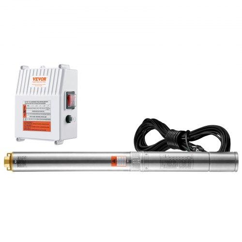 Mélykúti Búvárszivattyú Rozsdamentes Acél 1500 W 9,8 m³/h 108 m