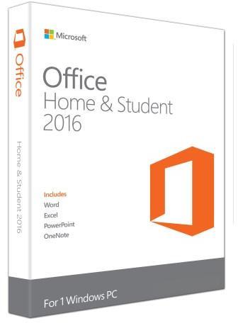 Microsoft Office 2016 Home &amp; Student 79G-04294