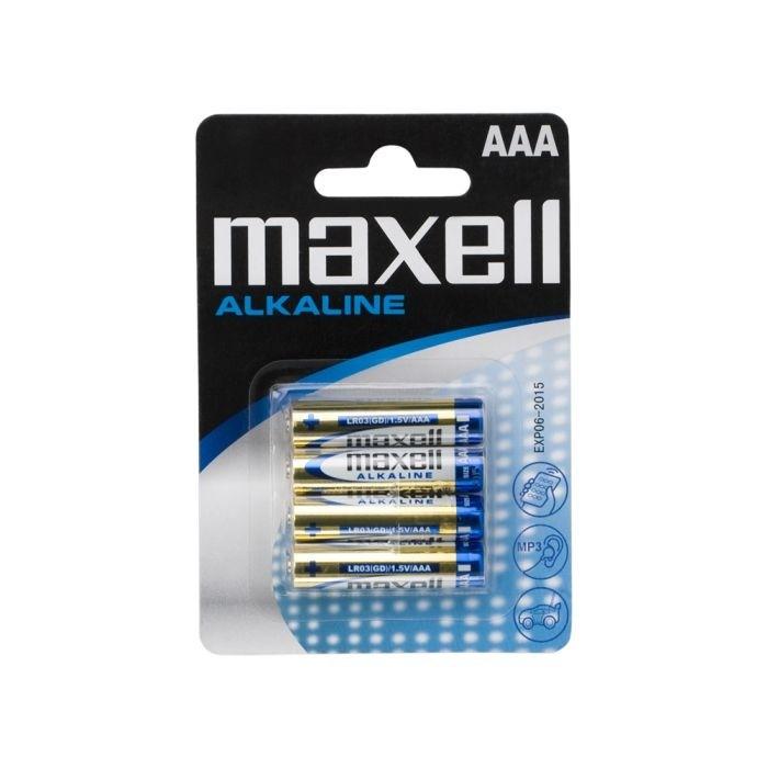 Mikró ceruza elem Alkáli LR03 4db/cs Maxell