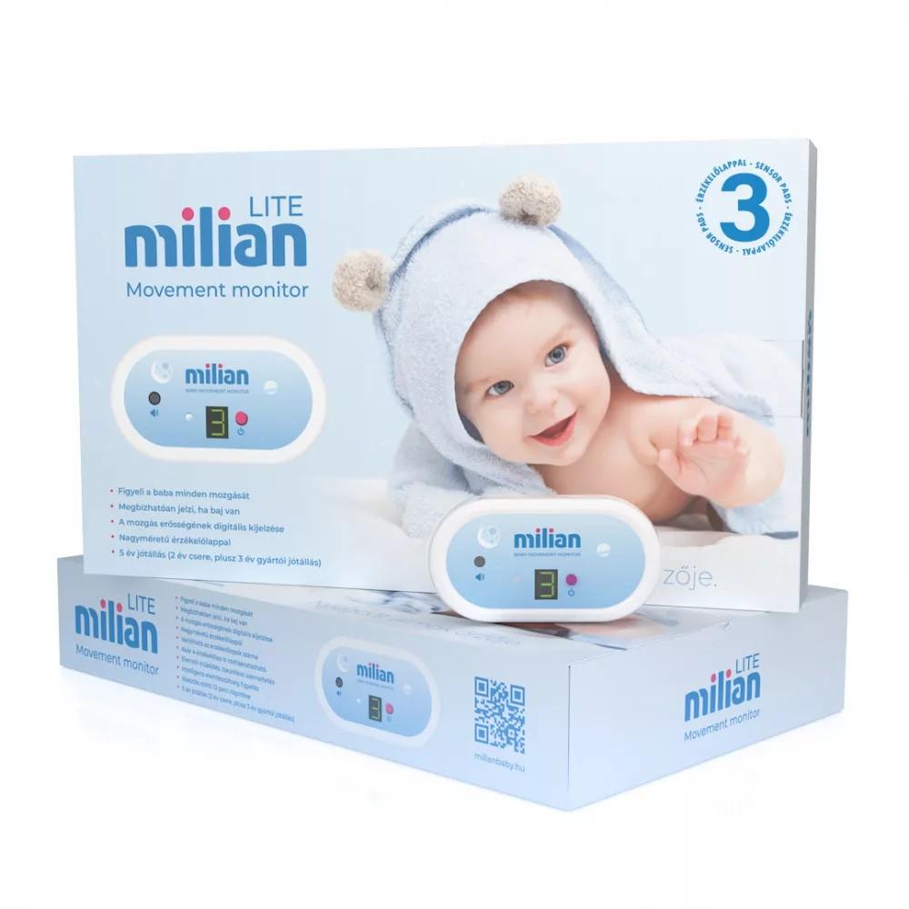 Milian légzésfigyelő - Lite - 3 db érzékelőlappal