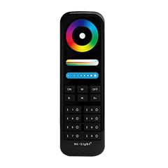 MiLight Group Control RGB+CCT csoport (zóna) távirányító Full color LED szalaghoz, 8 zónás, fekete FUT089-B