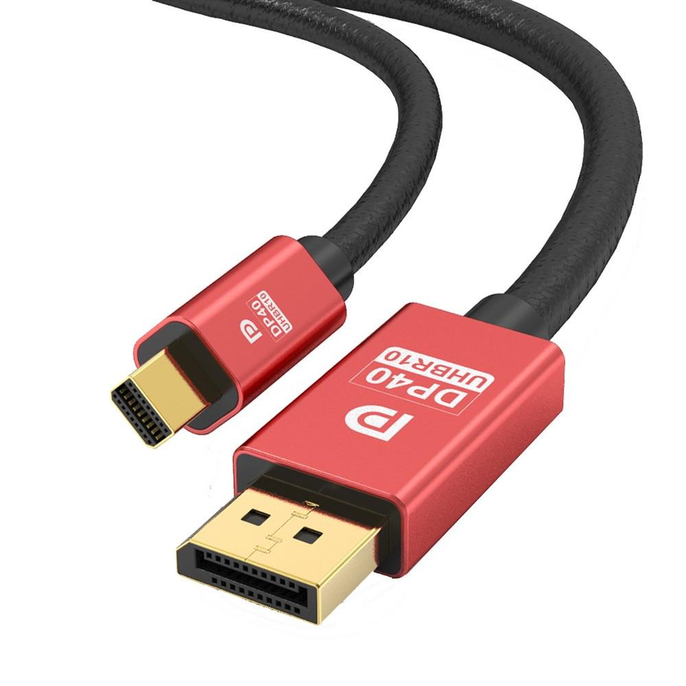Mini Displayport - Displayport 2.1 DP40 UHBR10 8K@60HZ kábel, 2.0m