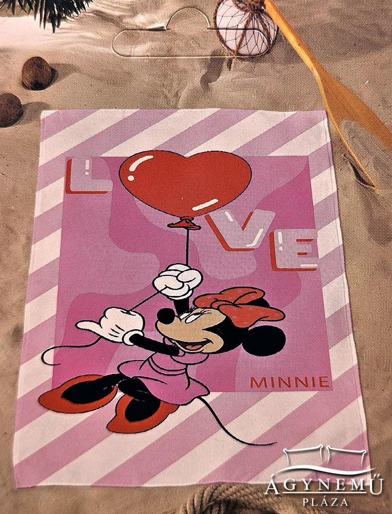 Minnie egér 70x140 cm pamut törölköző