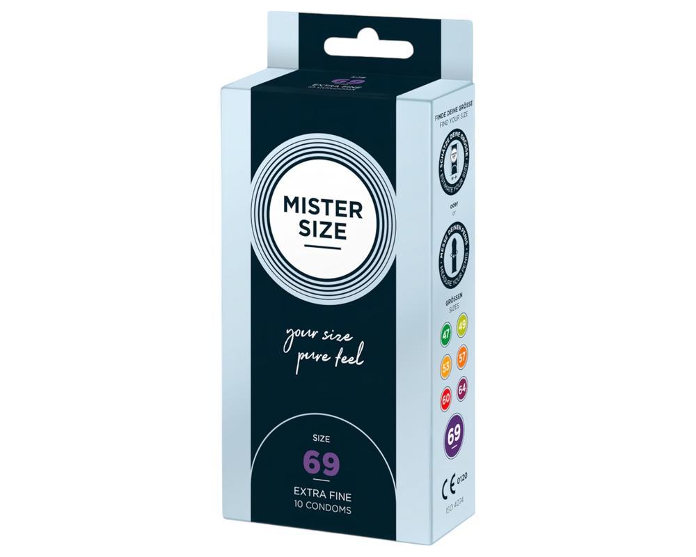 Mister Size vékony óvszer - 69mm (10db)
