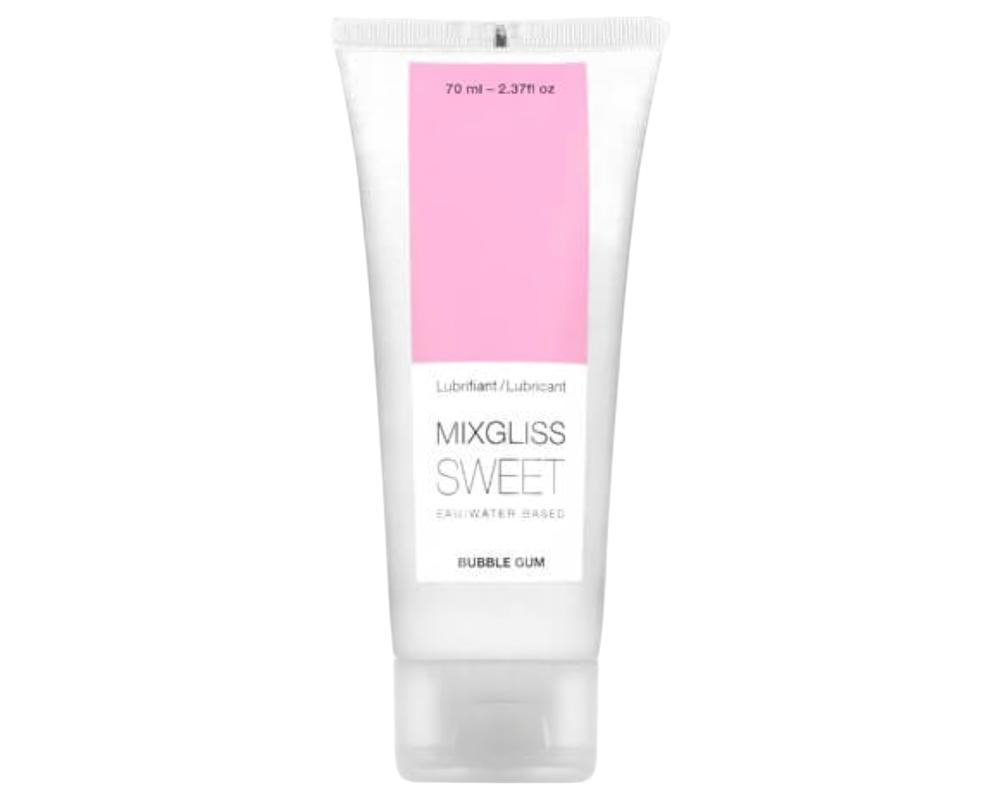 Mixgliss Sweet Bubble Gum - vízbázisú síkosító - rágó (70ml)