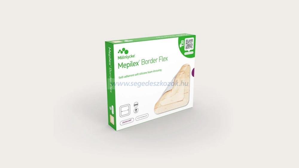 Mölnlycke Mepilex Border Flex Ovális 13x16cm 5db (Előrendelhető)