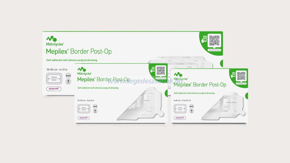 Mölnlycke Mepilex Border Post Op 10x15cm 10db (Előrendelhető)