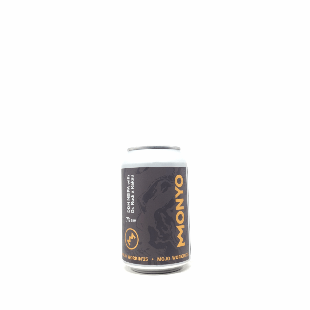 Monyo MOJO Workin'25 NEIPA Rakau x Dr. Rudi 0,33l can