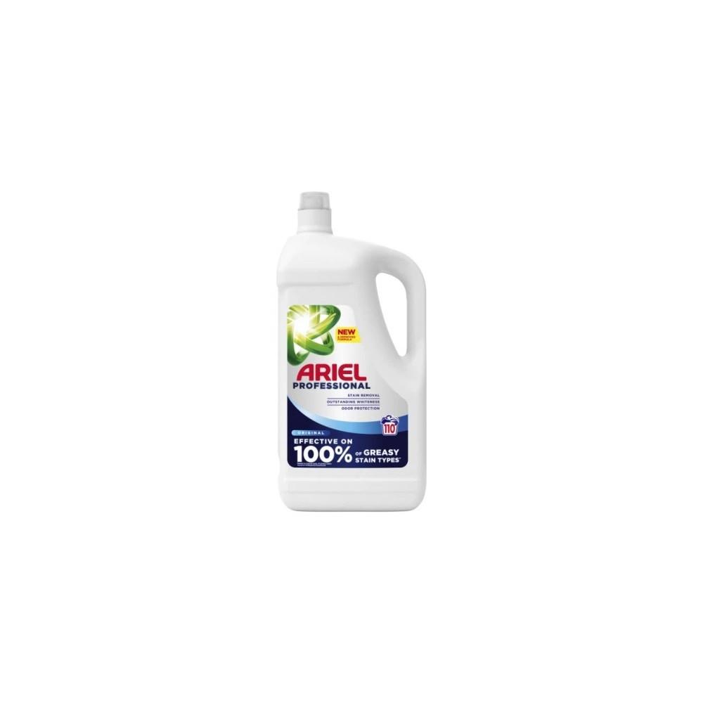Mosógél 4,95 liter (110 mosás) fehér ruhákhoz Ariel Professional