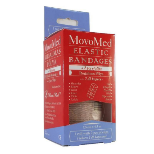 MovoMed rugalmas pólya, kompressziós 7,5cm x 4,5m (1x) : GYF5-03