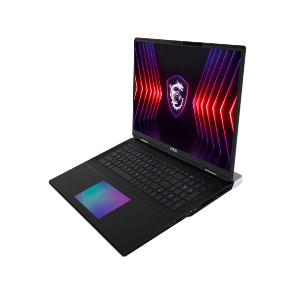 MSI Gaming NB Titan 18 HX A14VIG-098 18" UHD+, i9-14900HX, 64GB, 2TB M.2, RTX 4090 16GB, WIN11Pro, Fekete, US KEY