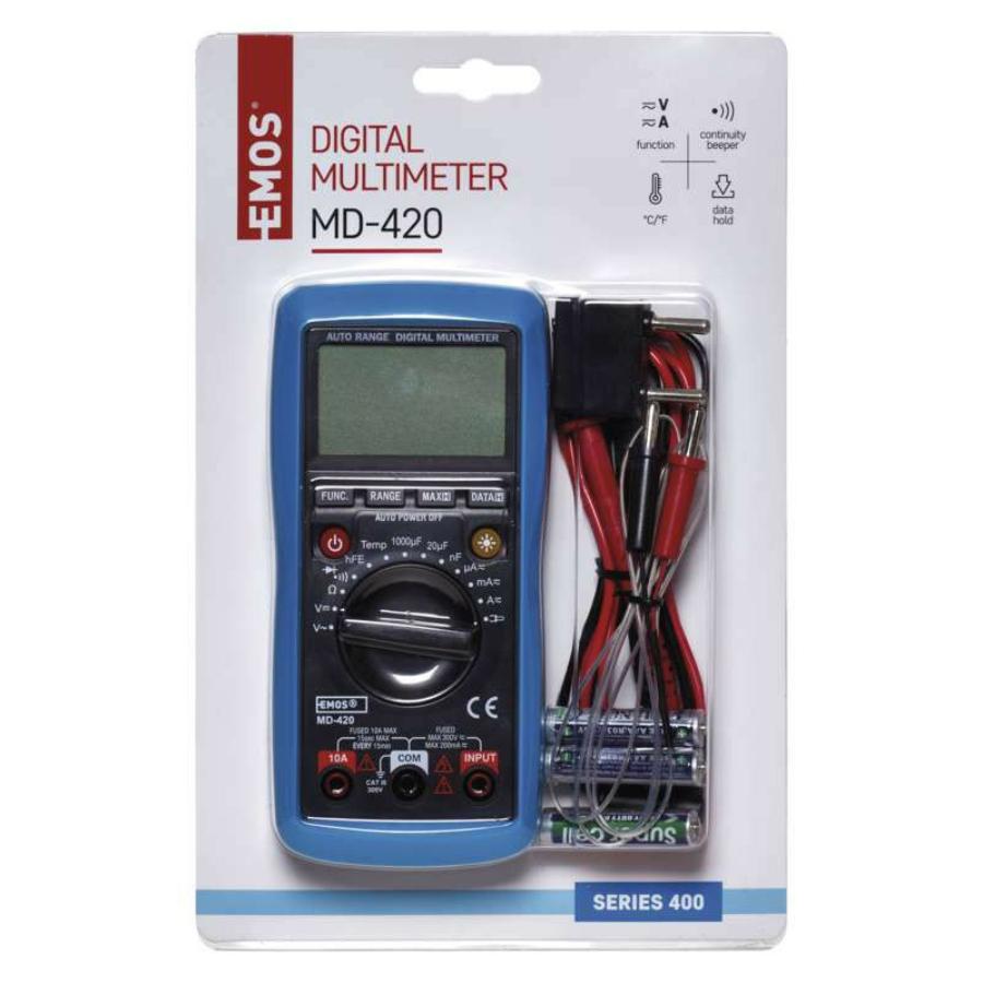 MULTIMÉTER MD-420