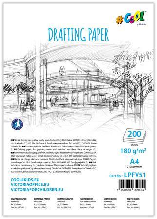 Műszaki rajzlap, A4, COOL BY VICTORIA