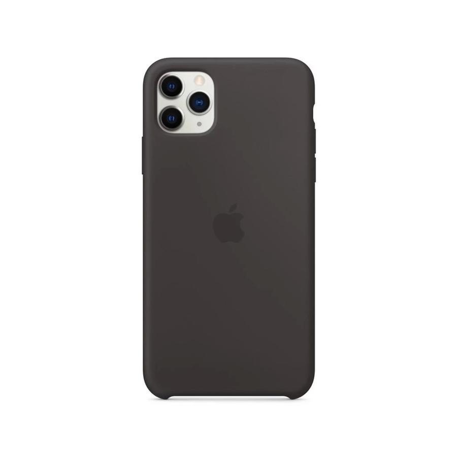 MX002ZM/A Apple szilikon tok iPhone 11 Pro Max készülékhez fekete