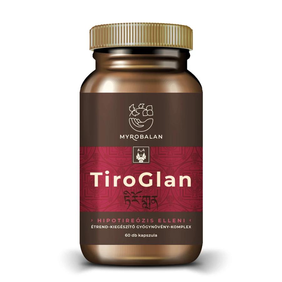 Myrobalan TiroGlan pajzsmirigy-alulműköd és elleni 60db gyógynövény komplex kapsz