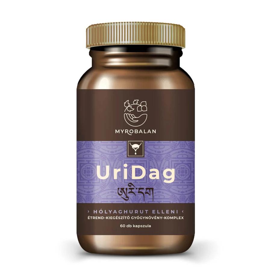 Myrobalan UriDag hólyaghurut elleni 60db gyógynövény komplex kapszula