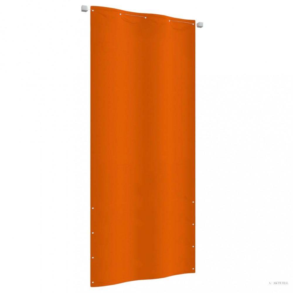 Narancssárga oxford-szövet erkélyparaván 100 x 240 cm