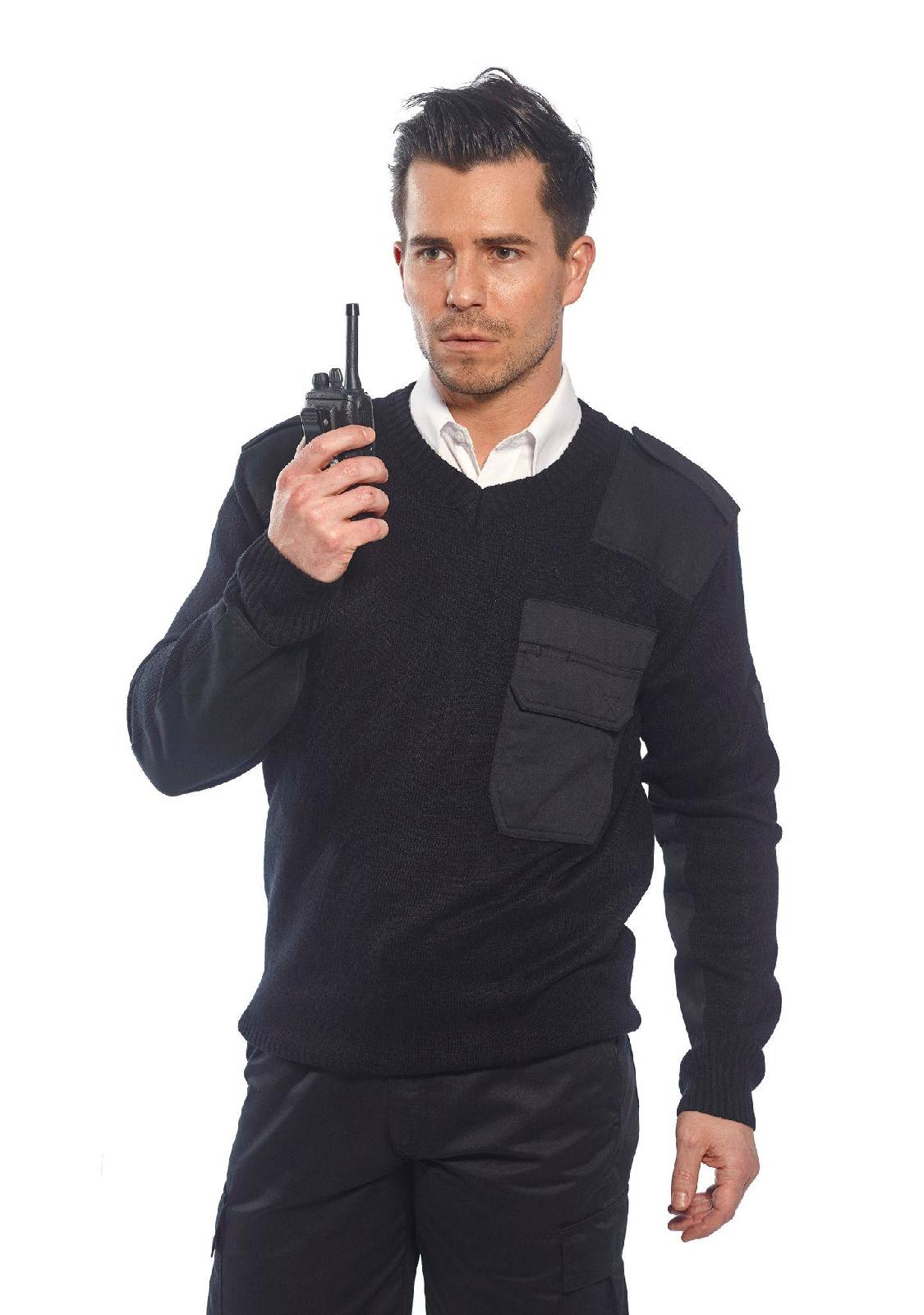 NATO pulóver B310 - 2XL - Fekete